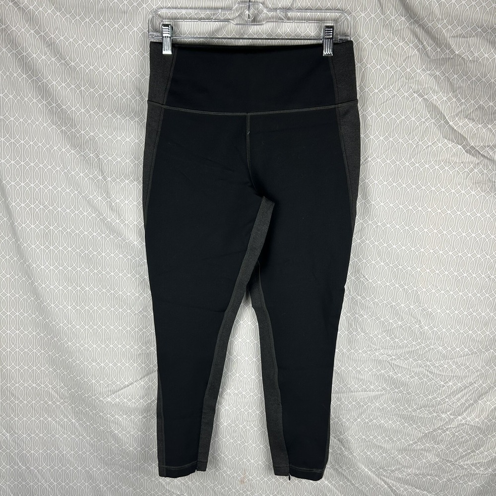 Gap Sculpt Ponte Leggings Pants Women's Sz Small Black Gray Slim Fitness Pants